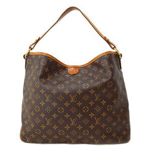 Louis Vuitton Monogram Leather Brown Delightful Semi Shoulder Bag